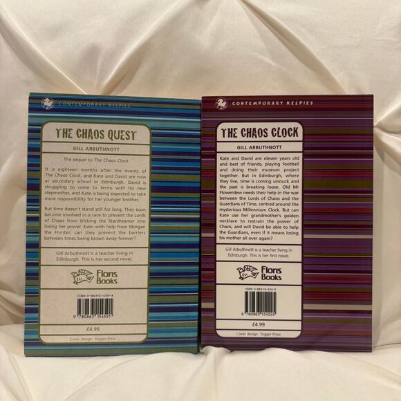 The Chaos Clock and The Chaos Quest Paperback Books by Gil Arbuthnott Children’s - Picture 3 of 5